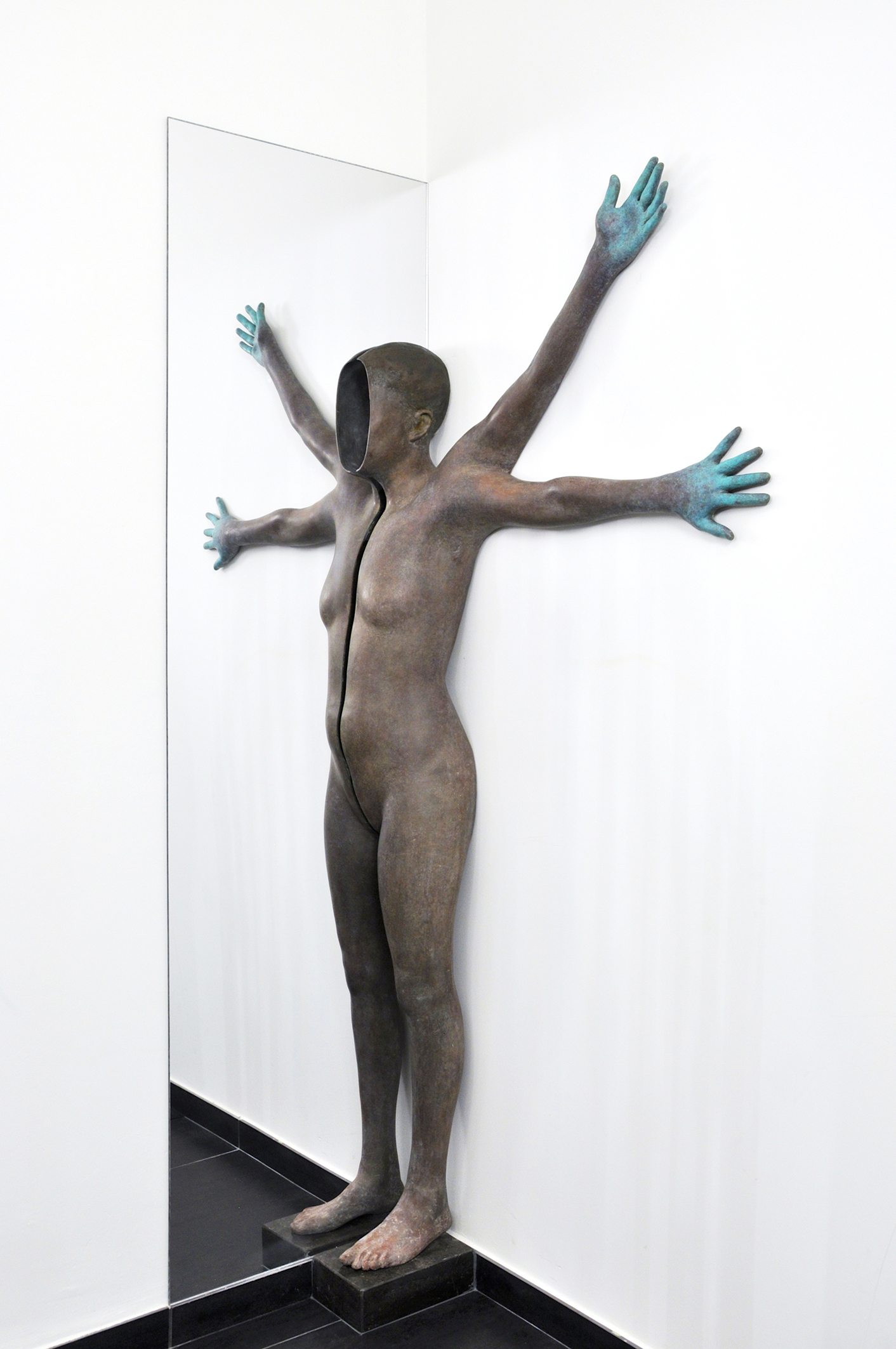 Emma, patinated bronze