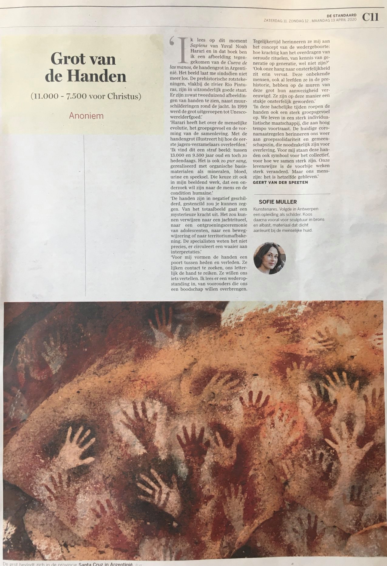 De Standaard April 2020